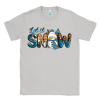 Moon Dust Let It Snow Snowman Classic Tee - RanaPortraitStore