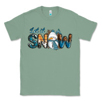 Let It Snow Snowman Classic Tee | Teevron