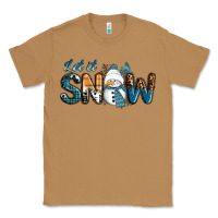 Toasted Coconut Let It Snow Snowman Classic Tee - RanaPortraitStore