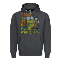 Smoke camp more worry less Zipper Hoodie - texasbilliewilder