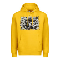 Lemon cowhide background Premium Hoodie - BarkalooDesign