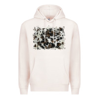 Pale Pink cowhide background Premium Hoodie - BarkalooDesign