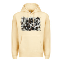 Pina Colada cowhide background Premium Hoodie - BarkalooDesign