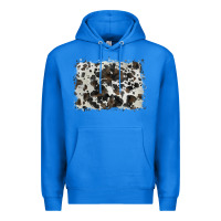 True Royal cowhide background Premium Hoodie - BarkalooDesign