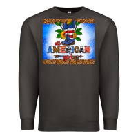 Smoke all American girl Premium Sweatshirt - HRA Design Shop