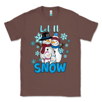 Chestnut Let It Snow Classic Tee - RanaPortraitStore