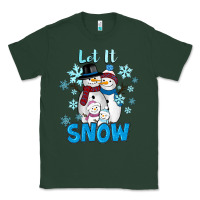 Sports Green Let It Snow Classic Tee - RanaPortraitStore