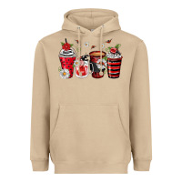 Ladybug Coffee Cups Heavyweight Hoodie | Teevron