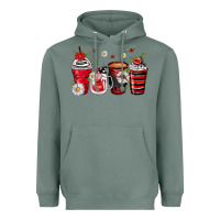 Sage ladybug coffee cups Heavyweight Hoodie - Zillion Design Studio