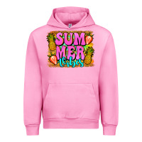 Fuchsia Pink summer vibes leopard background Urban Hoodie - Jasminsmagicworld