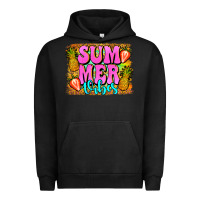 Pigment Black summer vibes leopard background Urban Hoodie - Jasminsmagicworld