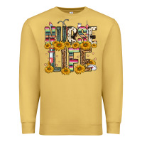 Antique Gold nurse life Premium Sweatshirt - FaDigitalArtStudio