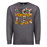 Charcoal Heather nurse life Premium Sweatshirt - FaDigitalArtStudio