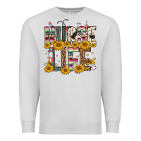 Dove Grey nurse life Premium Sweatshirt - FaDigitalArtStudio