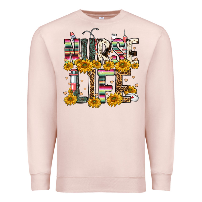 Nurse Life Premium Sweatshirt by FaDigitalArtStudio | Teevron