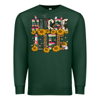 Sports Green nurse life Premium Sweatshirt - FaDigitalArtStudio