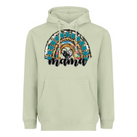 Matcha western mama rainbow Heavyweight Hoodie - RanaPortraitStore