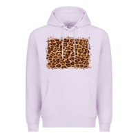 Lilac leopard background Premium Hoodie - BarkalooDesign