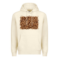 Sandshell leopard background Premium Hoodie - BarkalooDesign