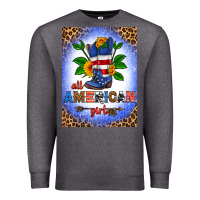 Charcoal Heather all american girl air freshener Premium Sweatshirt - HRA Design Shop