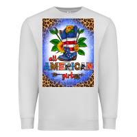 Dove Grey all american girl air freshener Premium Sweatshirt - HRA Design Shop