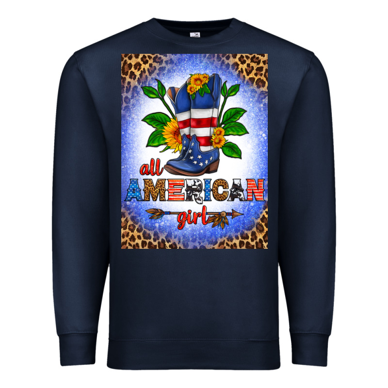 All American Girl Air Freshener Premium Sweatshirt by HRA Design Shop | Teevron