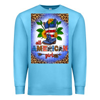 Ocean Blue all american girl air freshener Premium Sweatshirt - HRA Design Shop