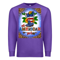 Purple all american girl air freshener Premium Sweatshirt - HRA Design Shop