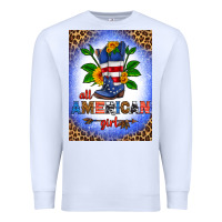 White all american girl air freshener Premium Sweatshirt - HRA Design Shop