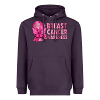 Plum Breast Cancer Awareness with Coffee Cup Heavyweight Hoodie - texasbilliewilder