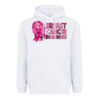 White Breast Cancer Awareness with Coffee Cup Heavyweight Hoodie - texasbilliewilder