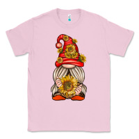 Bubblegum Pink western gnome with sunflowers Classic Tee - texasbilliewilder