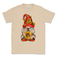 Mushroom western gnome with sunflowers Classic Tee - texasbilliewilder