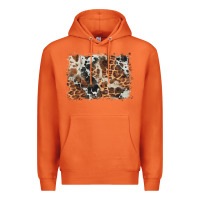Carrot cowhide leopard background Premium Hoodie - BarkalooDesign