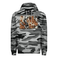 Slate Camo cowhide leopard background Premium Hoodie - BarkalooDesign