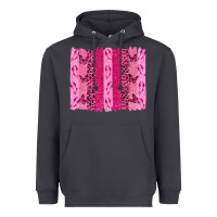 Breast Cancer Brushstrokes Heavyweight Hoodie | Teevron