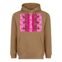 Toasted Coconut Breast Cancer Brushstrokes Heavyweight Hoodie - texasbilliewilder