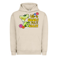 Pigment French Oak life is short make it salty Urban Hoodie - Jasminsmagicworld