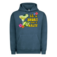 Pigment Midnight Navy life is short make it salty Urban Hoodie - Jasminsmagicworld