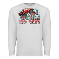 Dove Grey i crushed 100 days Premium Sweatshirt - RacoonDesign