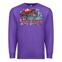 Purple i crushed 100 days Premium Sweatshirt - RacoonDesign