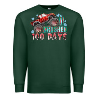 Sports Green i crushed 100 days Premium Sweatshirt - RacoonDesign