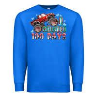 True Royal i crushed 100 days Premium Sweatshirt - RacoonDesign