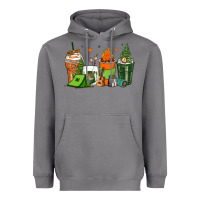 Storm camping coffee cups Heavyweight Hoodie - Zillion Design Studio
