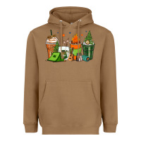 Toasted Coconut camping coffee cups Heavyweight Hoodie - Zillion Design Studio