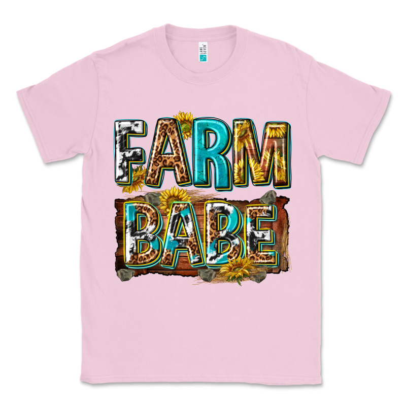 Western Farm Babe Classic Tee by texasbilliewilder | Teevron