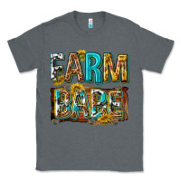Charcoal Heather western farm babe Classic Tee - texasbilliewilder