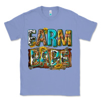 Colony Blue western farm babe Classic Tee - texasbilliewilder