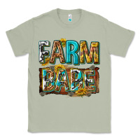 Matcha western farm babe Classic Tee - texasbilliewilder