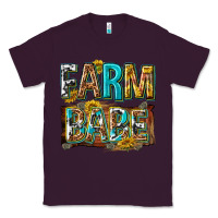 Plum western farm babe Classic Tee - texasbilliewilder